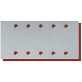 Klett-Schleifpapier Uni 115 x 230 mm, K 150, Lochung 2 x 5